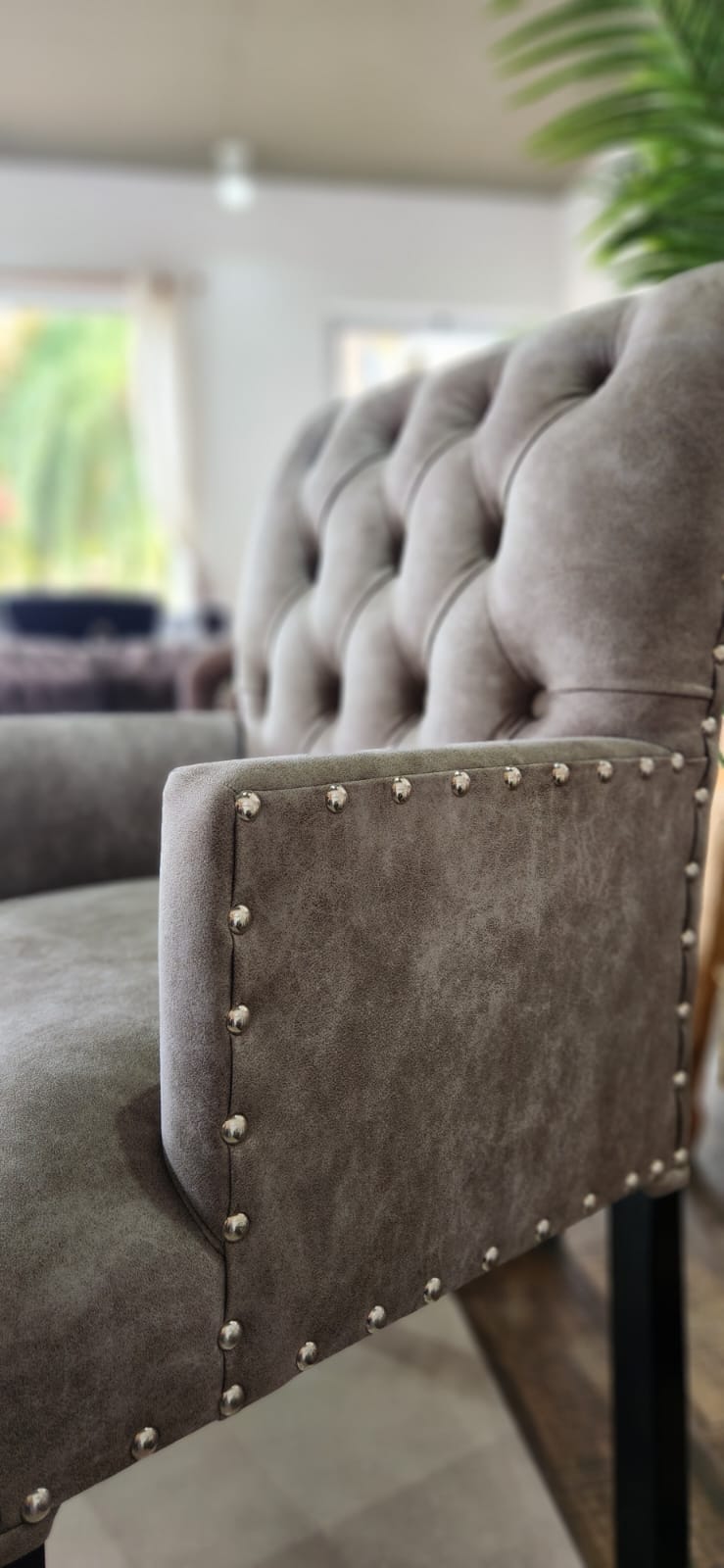 CABECERO RECTO CON CAPITONE PARAISO ESTACIONADO - Imagen 4