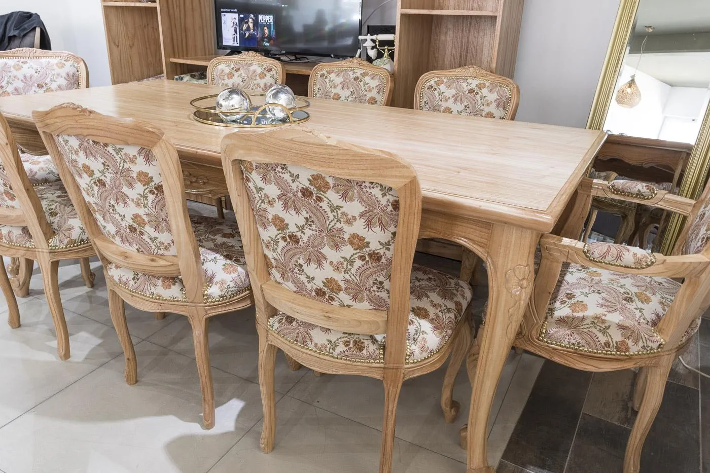 MESA PROVENZAL LUSTRE PARAISO - Imagen 9