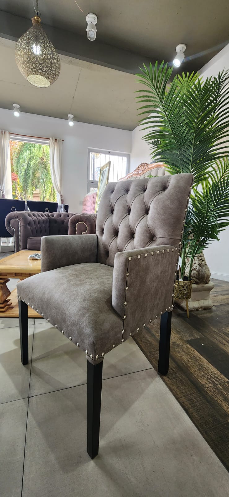 CABECERO RECTO CON CAPITONE PARAISO ESTACIONADO - Imagen 2