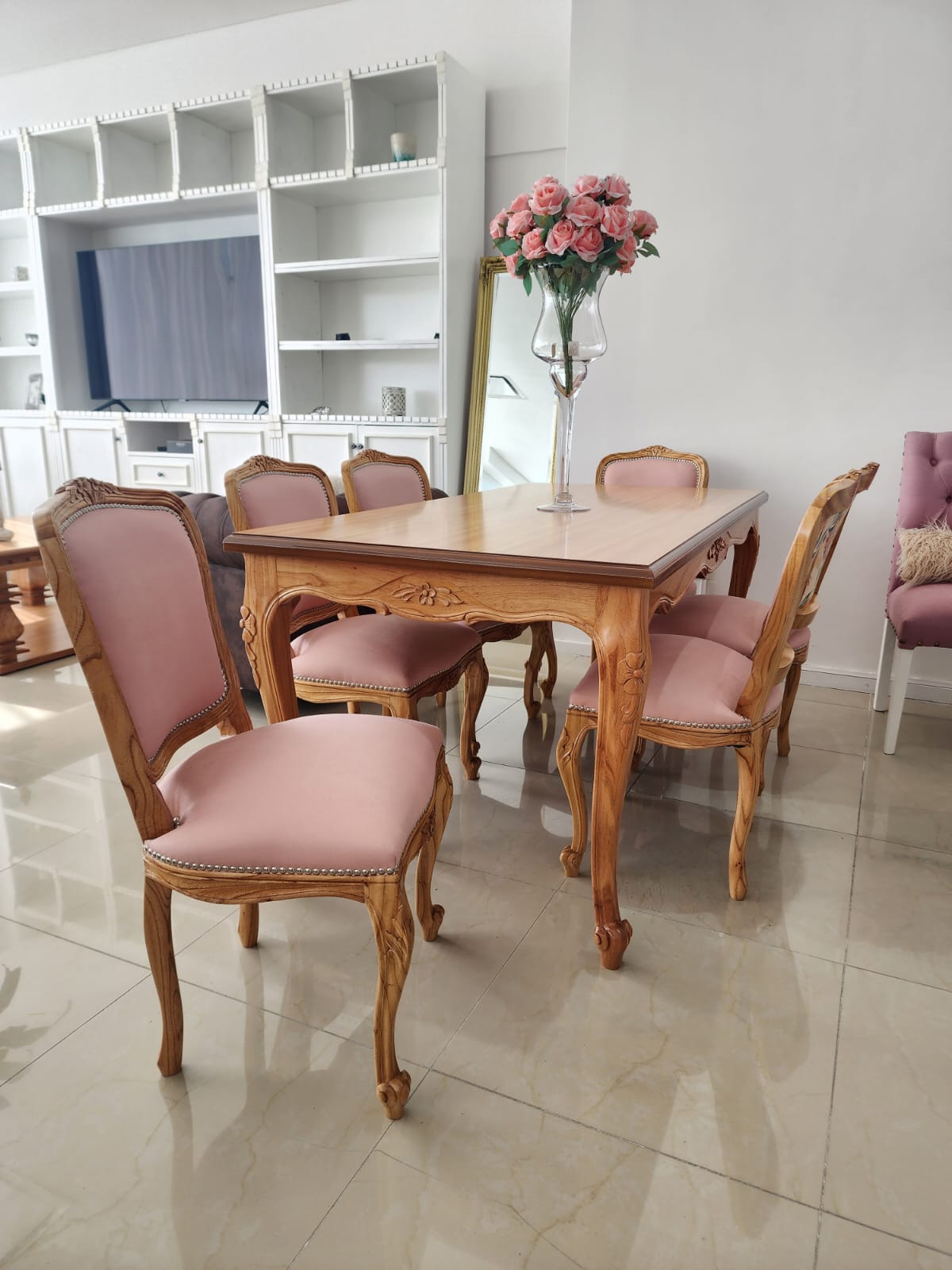 MESA PROVENZAL LUSTRE PARAISO - Imagen 2