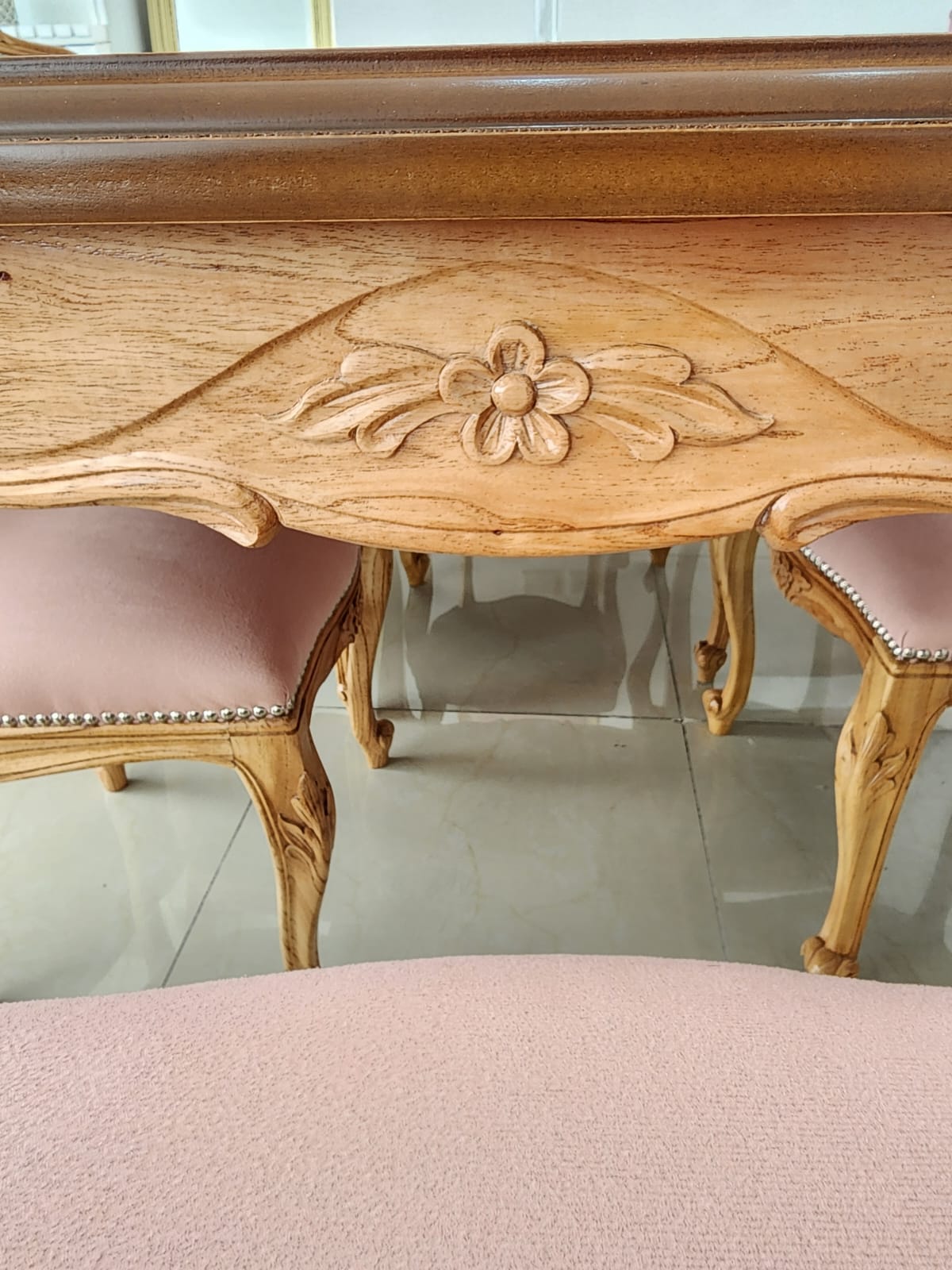 MESA PROVENZAL LUSTRE PARAISO - Imagen 4