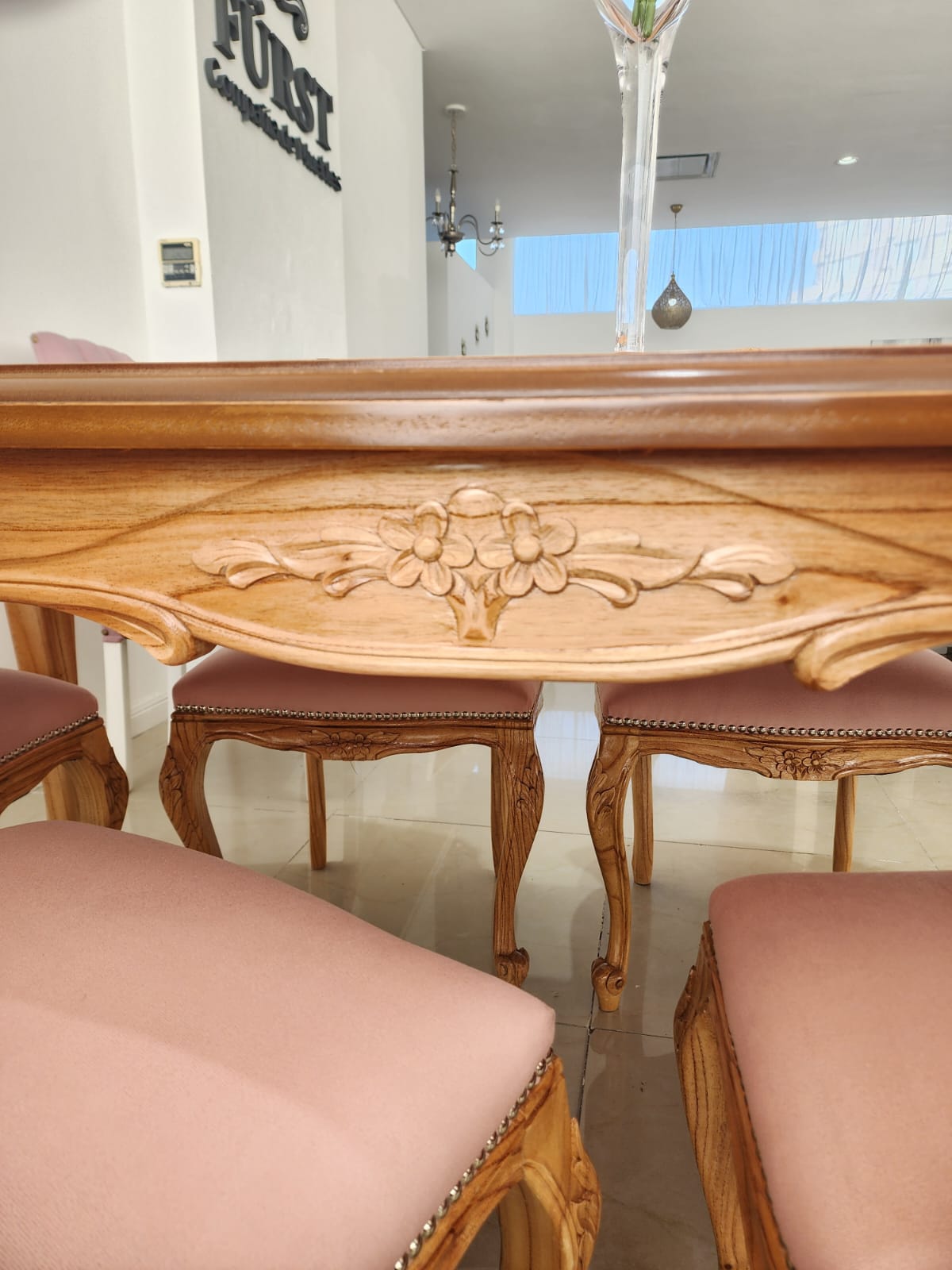 MESA PROVENZAL LUSTRE PARAISO - Imagen 3