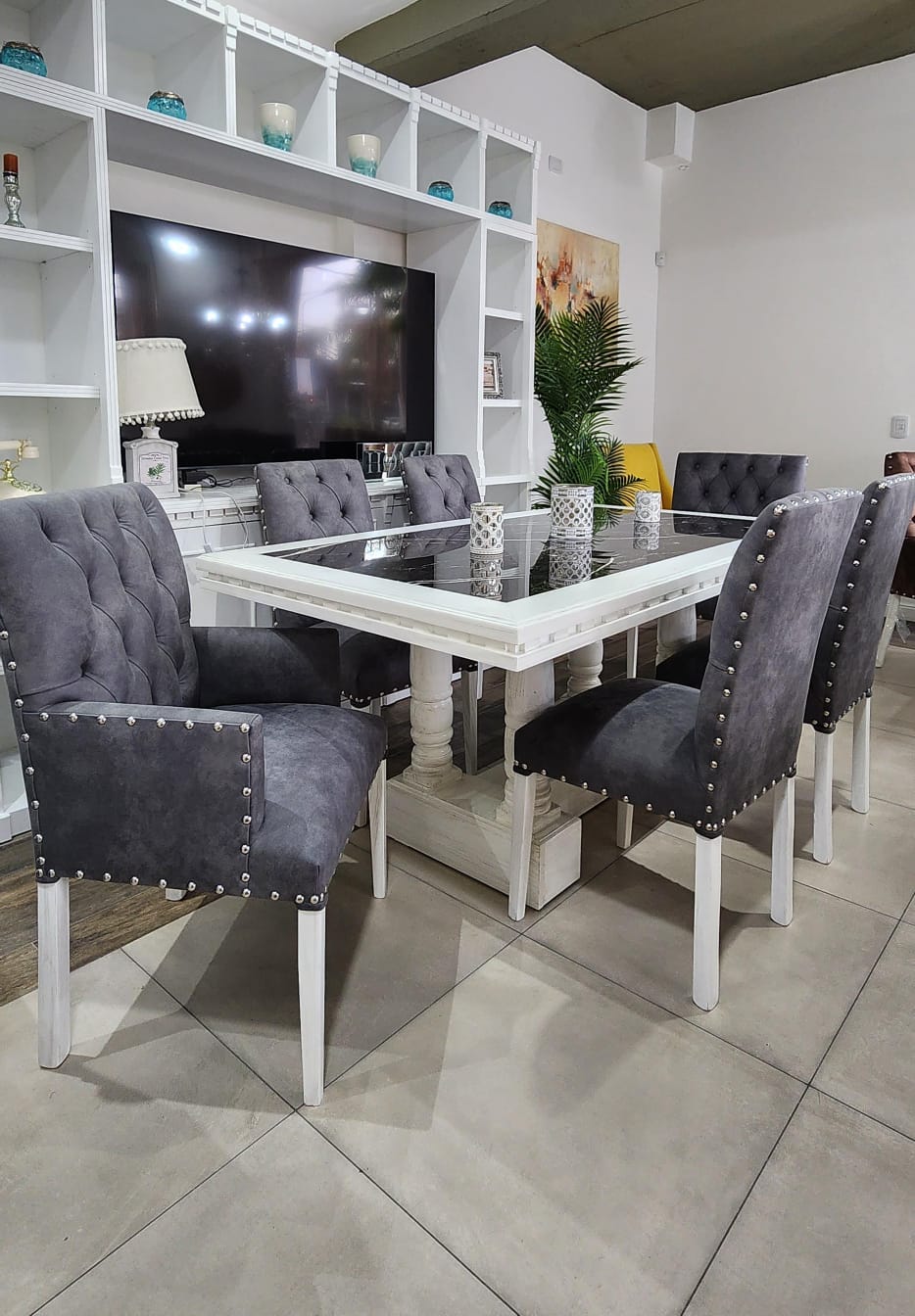 MESA BARCELONA CON PORCELANATO (180 x 090) - Imagen 4