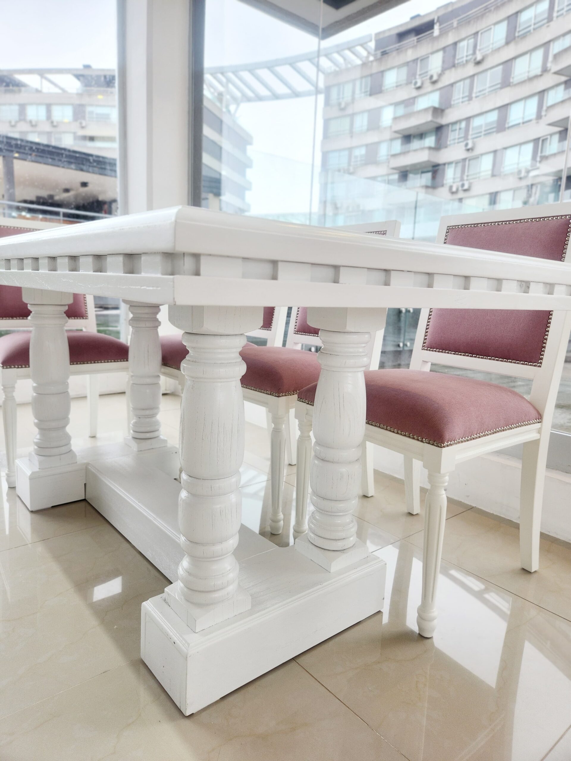 MESA BARCELONA CON PORCELANATO (180 x 090) - Imagen 2