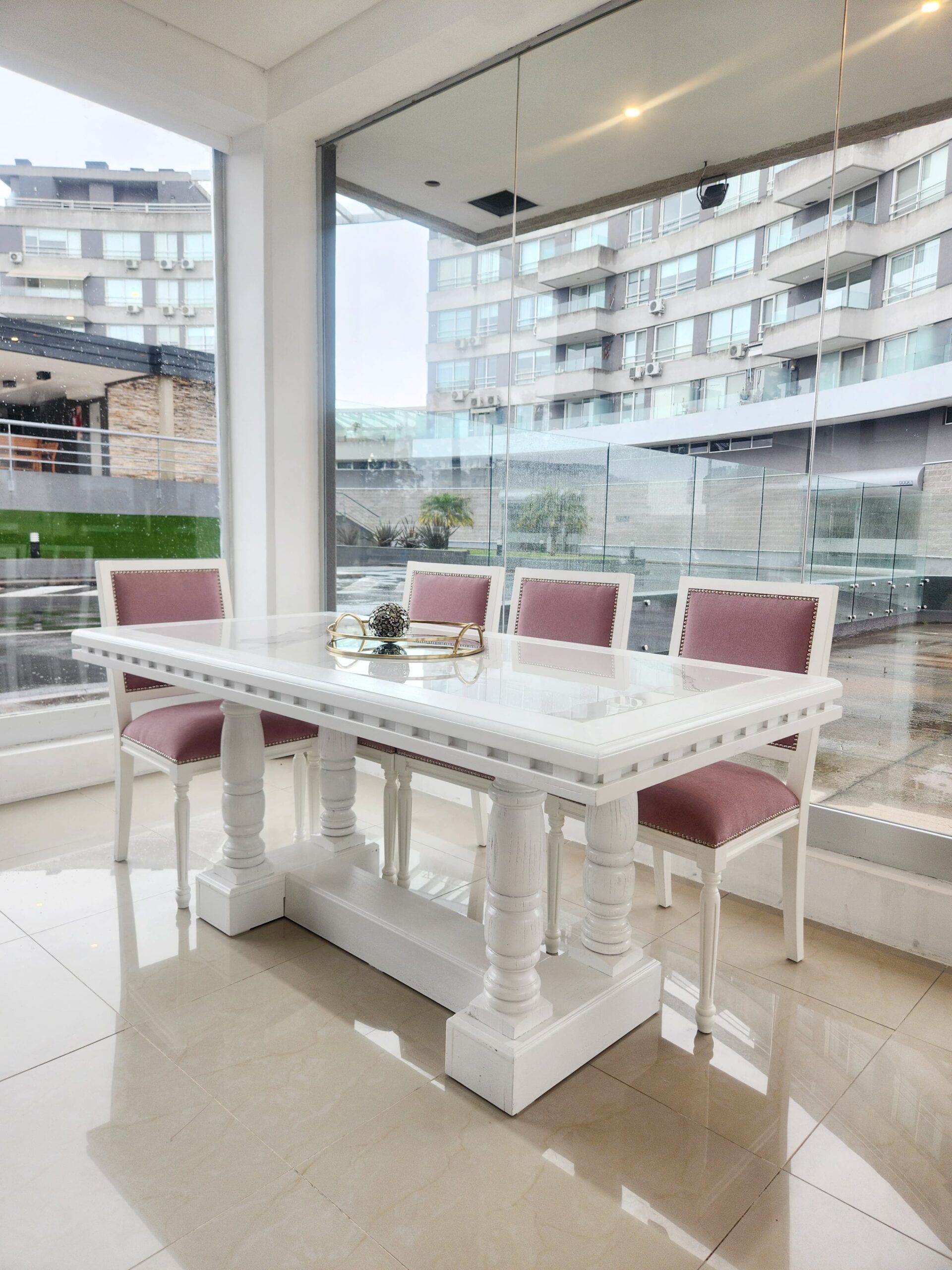MESA BARCELONA CON PORCELANATO (180 x 090) - Imagen 5