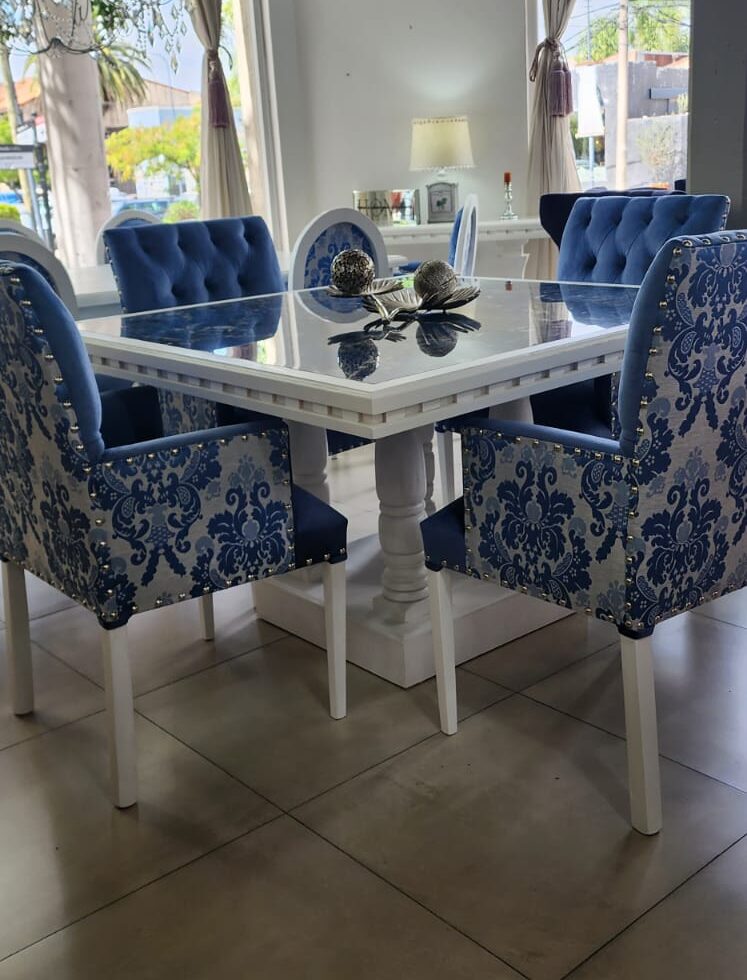 MESA BARCELONA CON PORCELANATO 140 x 140 - Imagen 7