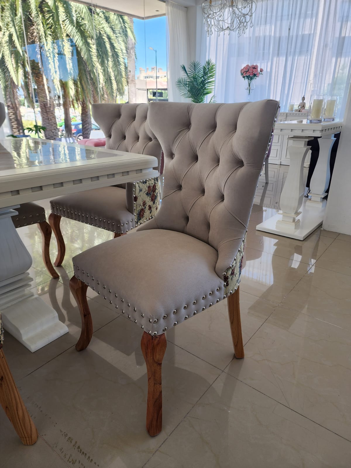 SILLA JULIETA CON GOBELINO - Imagen 2